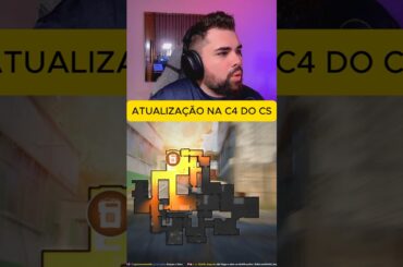 Atualização na C4 do Counter-Strike 2, curtiu? #fps #cs2 #counterstrike #stream #csgo #humor #fy