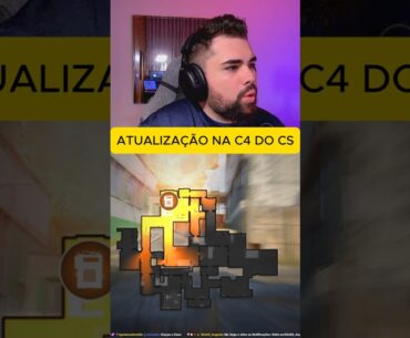 Atualização na C4 do Counter-Strike 2, curtiu? #fps #cs2 #counterstrike #stream #csgo #humor #fy