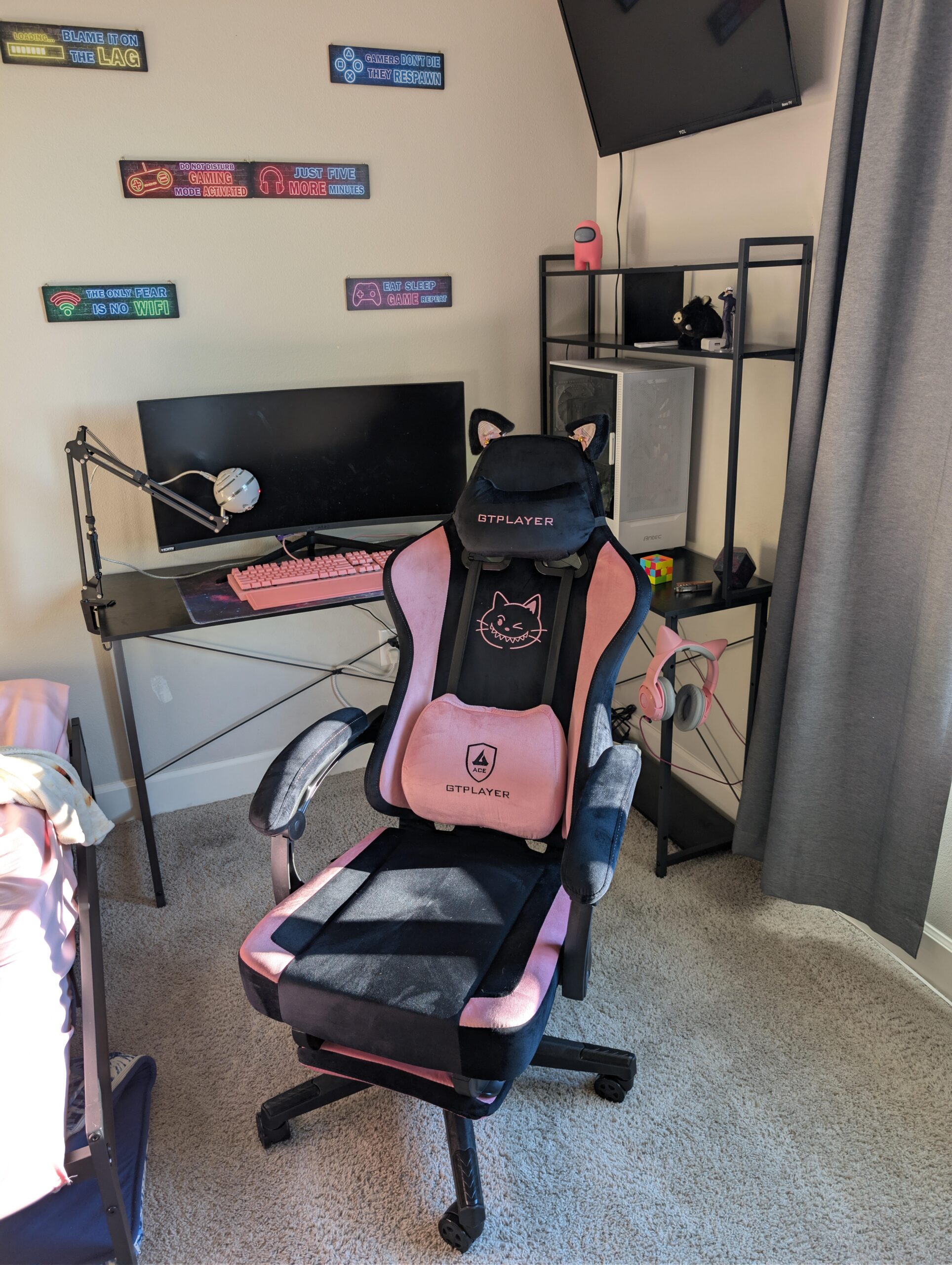 My son’s new gaming setup! My son's new gaming setup!