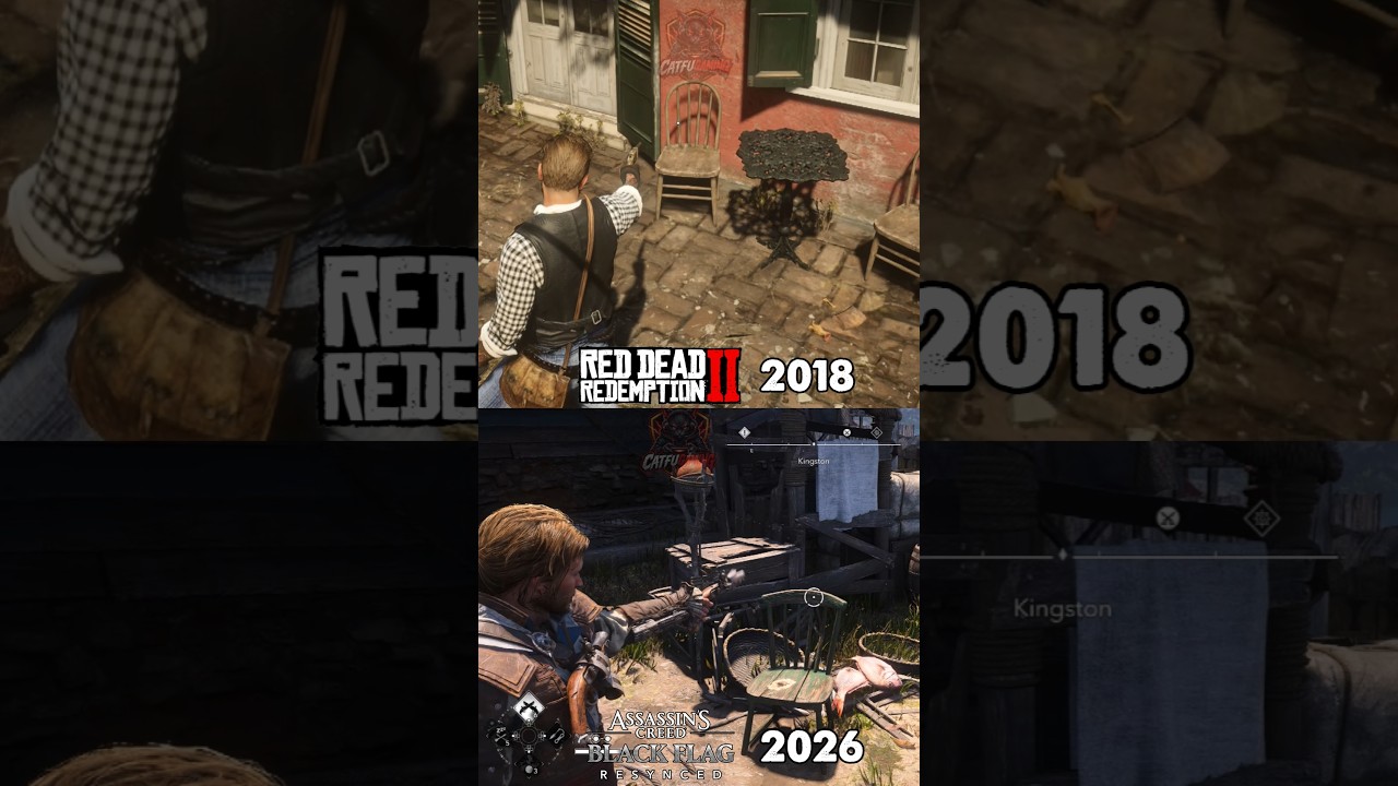 AC Black Flag Resynced VS RDR 2 – World Physics AC Black Flag Resynced VS RDR 2 - World Physics