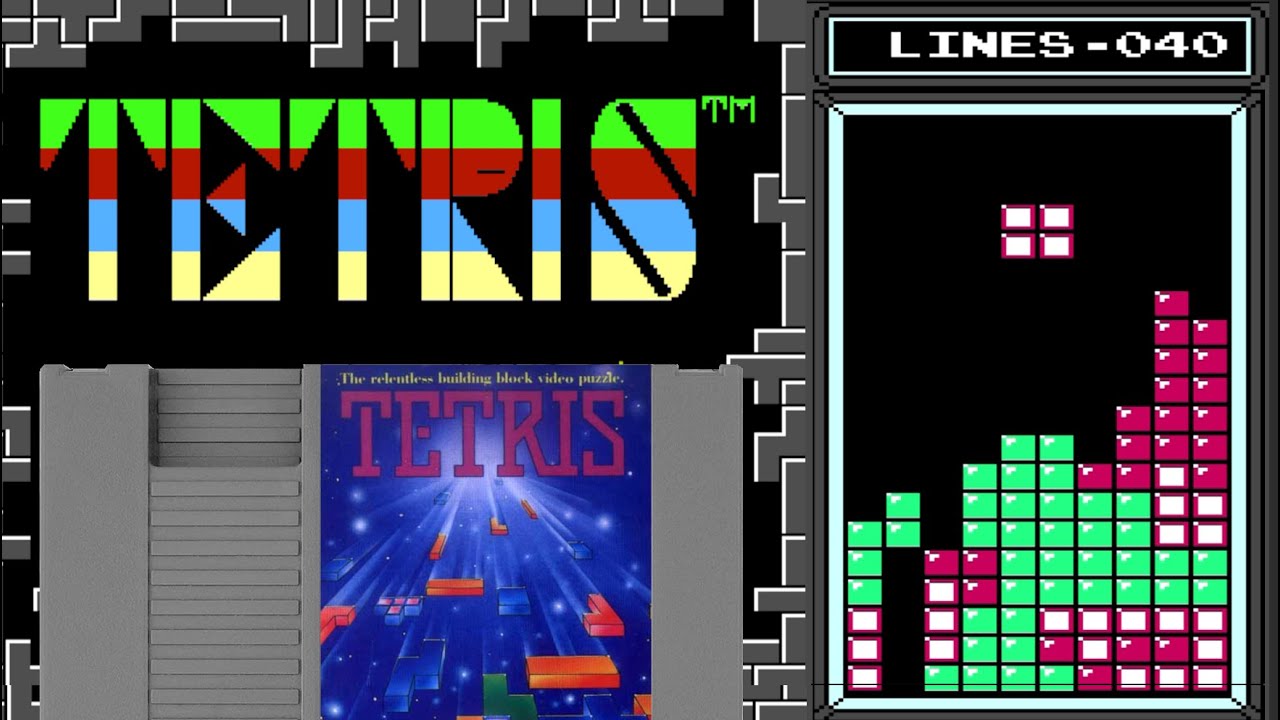 Tetris (Nintendo, Nov 1989) - NES Gameplay HD - YouTube