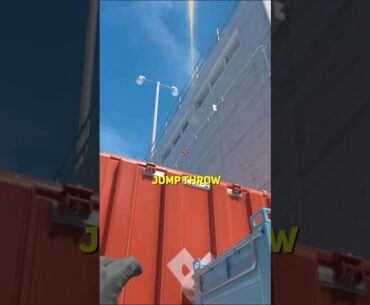 OutSide Smokes From Spawn On Nuke CS2 #shorts #cs2