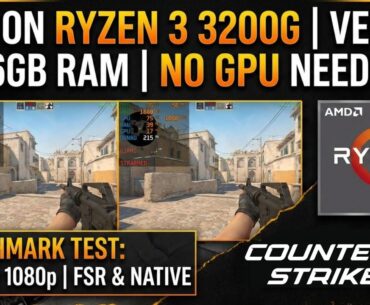 Counter-Strike 2 on Ryzen 3 3200G Vega 8 in 2026 – Still Playable?!