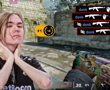 Donk Is The Most Consistent #1 FACEIT Player
