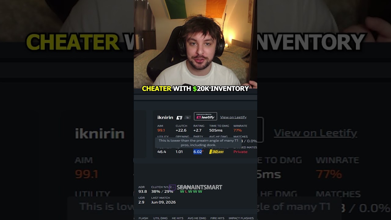 CS2 Cheater with a DRAGON LORE? 💀 #cs2 #counterstrike CS2 Cheater with a DRAGON LORE? 💀 #cs2 #counterstrike