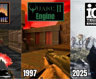 (Short) Evolution of FPS Games in id Tech Engine