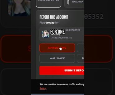 REPORT CS2 CHEATERS by doing THIS