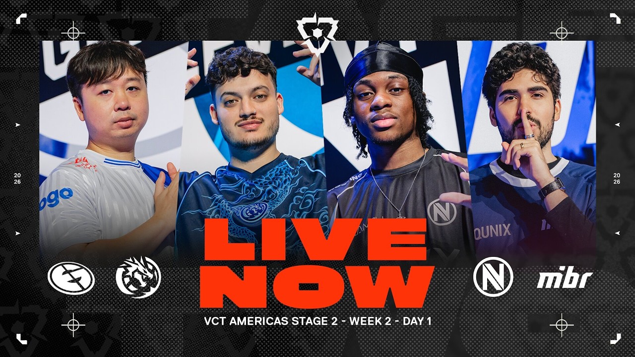 ENVY vs MIBR – VCT Americas Stage 2 – Week 2 Day 1 ENVY vs MIBR - VCT Americas Stage 2 - Week 2 Day 1
