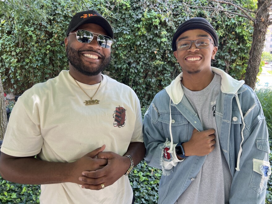 Fletcher Springfield (right) received an esports scholarship to Southeast Missouri State University.