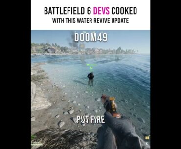 Battlefield 6 Devs Cooked With This Water Revive Update