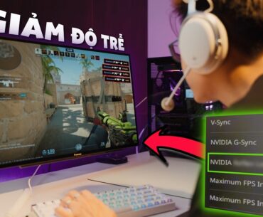Người già chơi game PHẢI CÓ công nghệ NVIDIA này #GEFORCE #NVIDIAREFLEX #ASUS #CS2