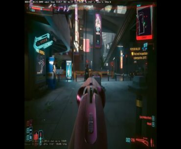 Cyberpunk 2077 short1 #gaming #cyberpunk2077 #gameplay #double barrel #action