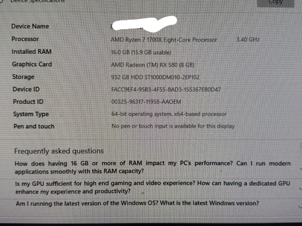 Just want some feedback on these specs are they good for gaming?