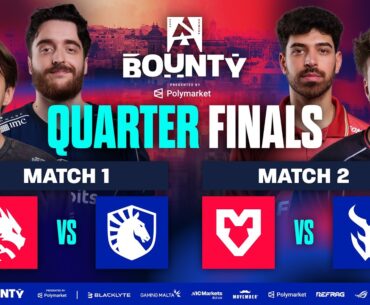 BLAST Bounty Malta 2026 Season 2, Quarter-Finals - Team Spirit vs Team Liquid, MOUZ vs 3DMAX