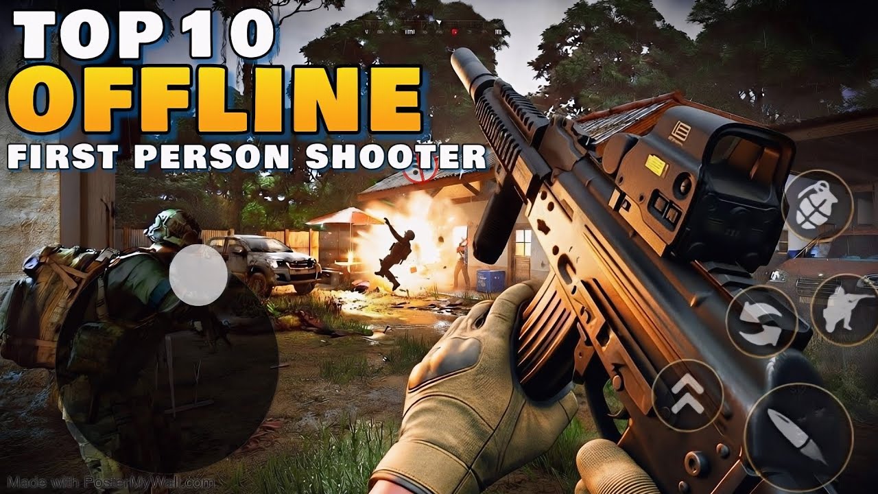 Top 10 BEST Offline FPS Games for Low End Android & iphone 2026 || High Graphics FPS Games Top 10 BEST Offline FPS Games for Low End Android & iphone 2026 || High Graphics FPS Games