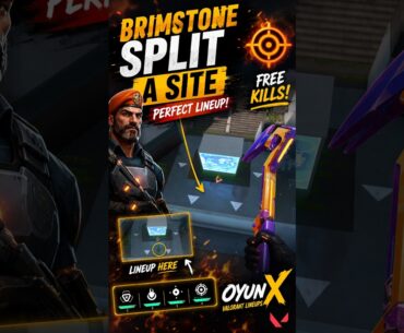 The Only Brimstone Lineup You Need for Split A #shorts