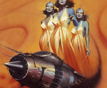 The Quest of the DNA Cowboys, by Mick Farren (1976). Cover art by Peter Andrew Jones.