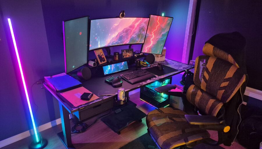 Slowly achieving my dream setup.