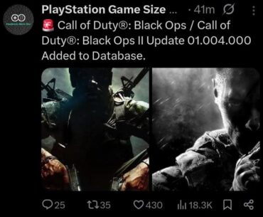 New patch coming soon! [BO]