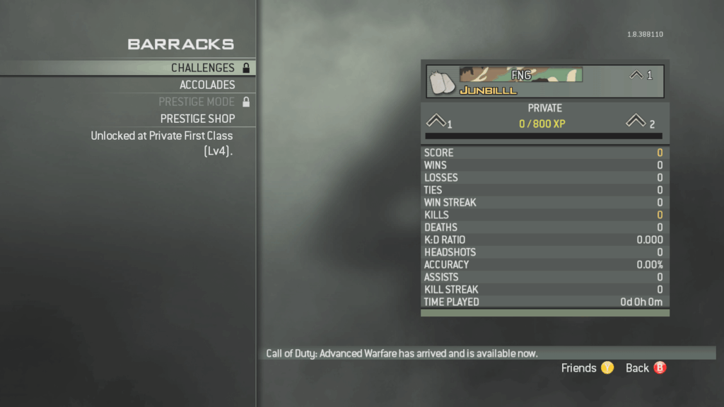 [MW3] Cheat reset