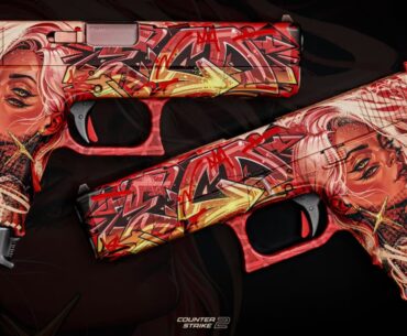 Glock pistol  Creative Gun Skin