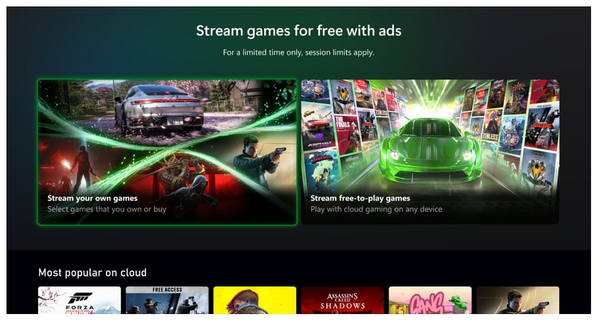 Xbox Tests Free Ad-Backed Cloud Gaming Tier Outlook Respawn Logo