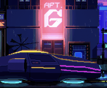 Drawed Cyberpunk Vehicle