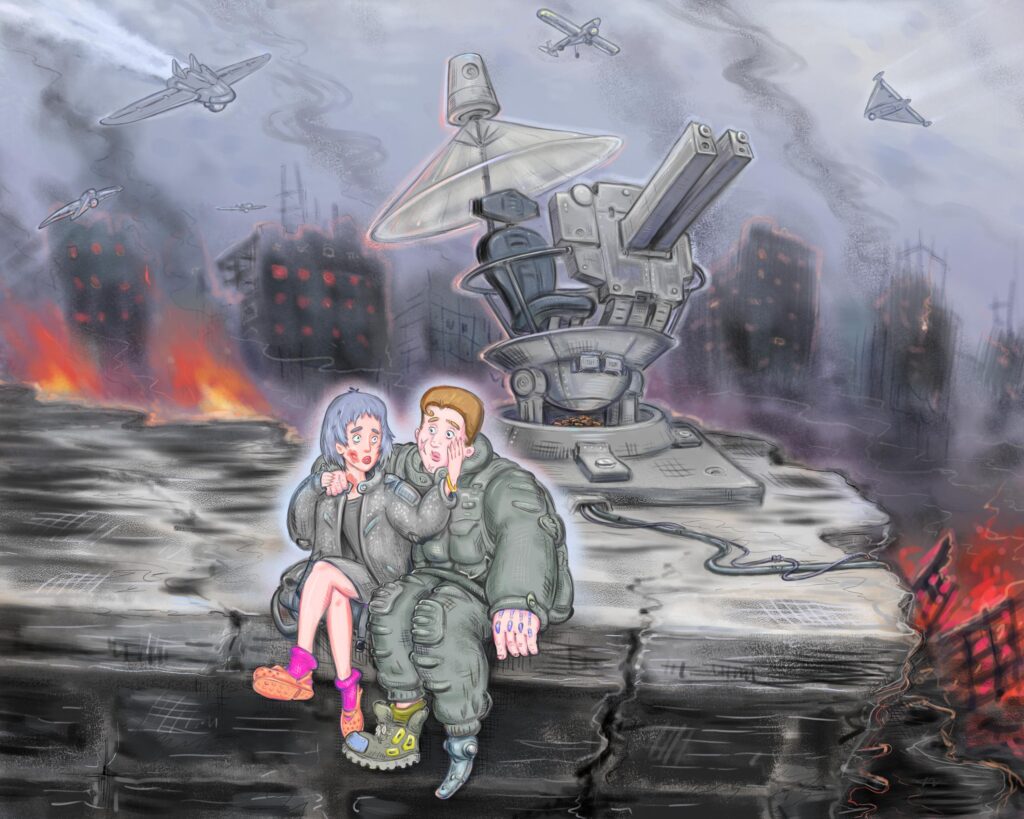 The cyberpunk we will get, by Unhappy-Hope