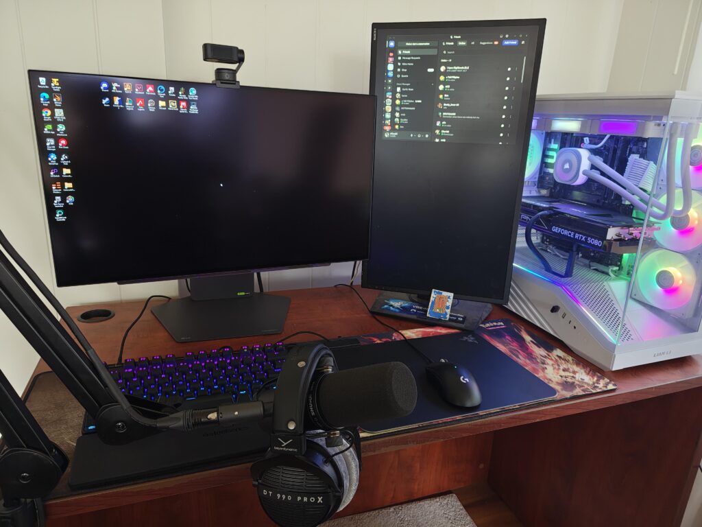 My end game set up!
