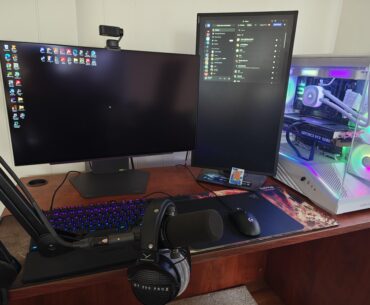 My end game set up!