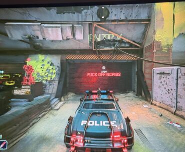 You can’t get into dogtown with an NCPD car