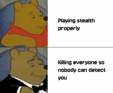 Stealth games have two types of players