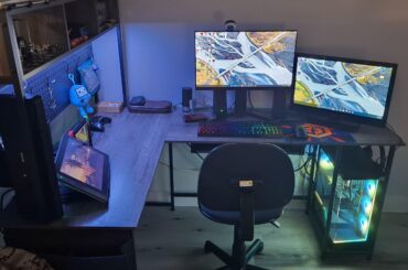 My setups mostly done.