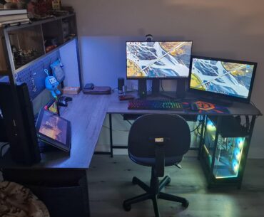 My setups mostly done.