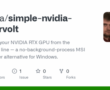 simple-nvidia-undervolt.exe - testers wanted, CLI alternative to Afterburner
