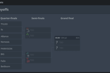 XSE Pro League playoffs bracket