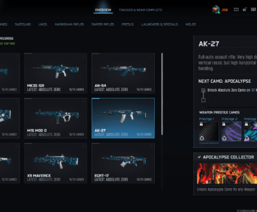 There should be a skin for when you get Apocalypse on 50 weapons