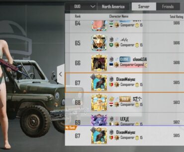 Finally reach conqueror