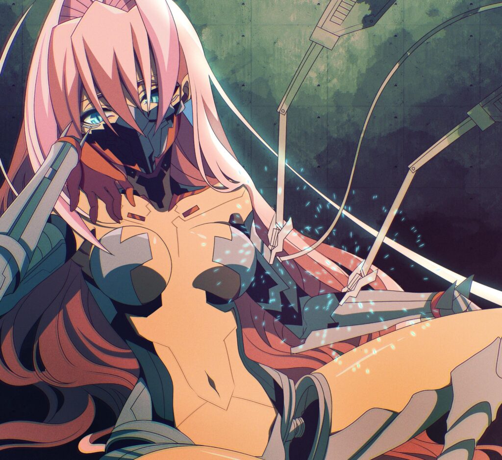 Flesh or metal? [art by itsuki keiichi]