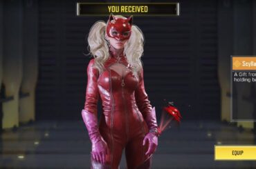 I bought one of the characters from the Persona 5 collab, I wanted Joker, I even had it selected for a higher chance, but I got Panther instead.
