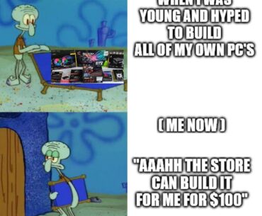 I have lost my PC build hype mojo.