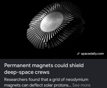 Magnets, yeah