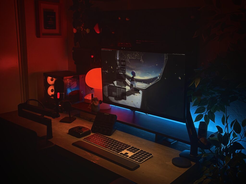 from multiple monitors and an audio routing nightmare to blissful simplicity
