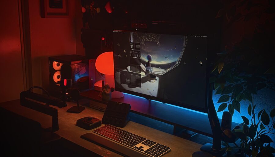 from multiple monitors and an audio routing nightmare to blissful simplicity