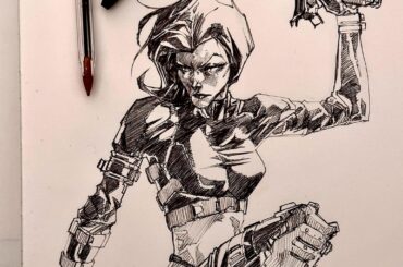 Aeon Flux, by me. 2026.