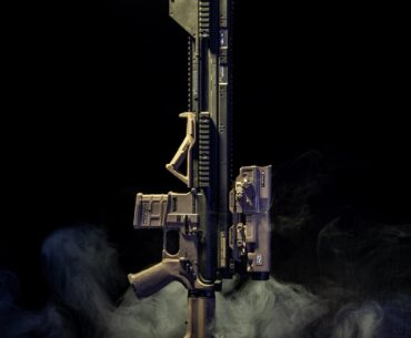 I designed and built this futuristic AR conversion kit