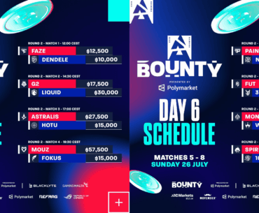 BLAST Bounty Summer 2026 Round 2 matchups