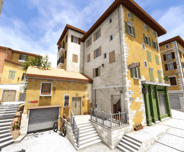 Recreated CS2's Inferno in House Flipper 2 (then cleaned it)