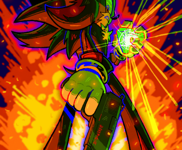 Sonic - Shadow the Hedgehog - Fanart (by me)