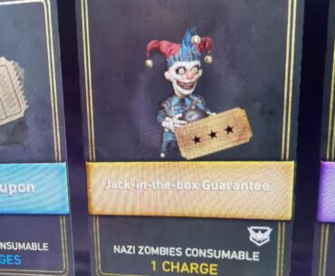 I have never seen this in 9 years of playing zombies
